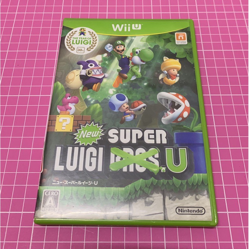 優質良品 Wiiu Wii U 原版遊戲片新超級路易吉u 正版片純日版任天堂二手片 蝦皮購物