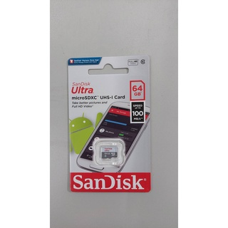 SANDISK Ultra microSDXC uhs-i CARD 64 GB