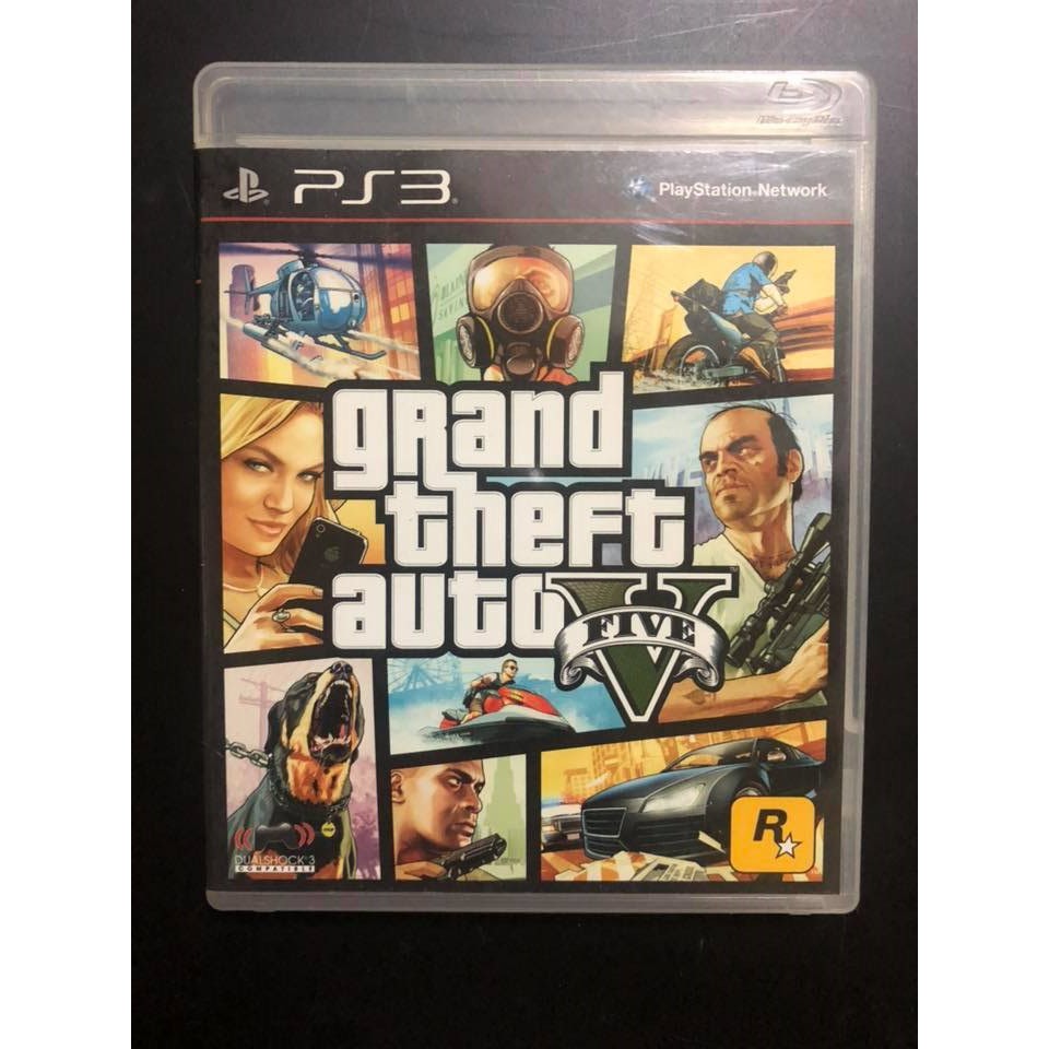 PS3光碟 俠盜獵車手5 GTA5 二手良品