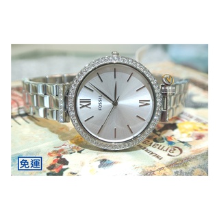 美國FOSSIL Madeline 38MM水鑽框時尚女錶☆公司貨☆ES4539☆實體店面☆富興鐘錶◎