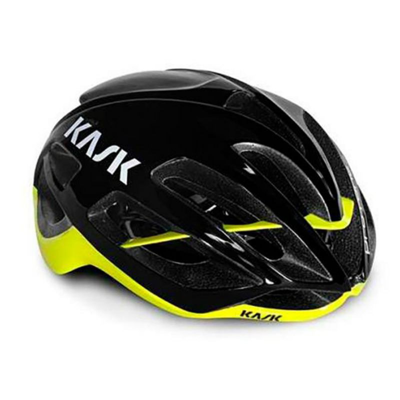 Kask Protone Road Helmet (Black Yellow Fluo) 安全帽
