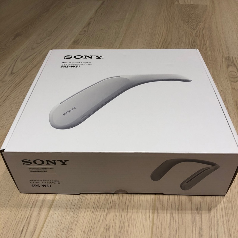 [全新公司貨］Sony無線穿戴式揚聲器 SRS-WS1