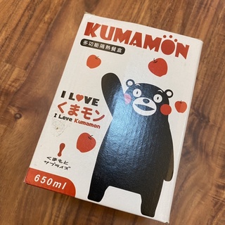 KUMAMON 多功能隔熱餐盒 熊本熊 650ml 全新 附餐具