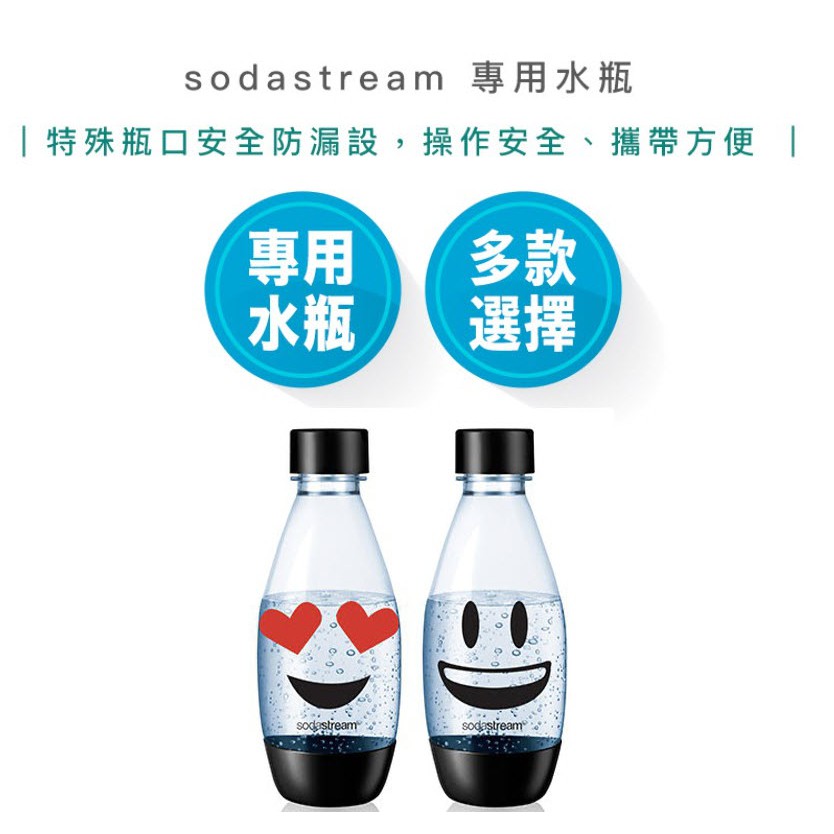 【超商免運 | 快速出貨】Sodastream LINE 限定 聯名 水瓶 2入 氣泡水 氣泡水機