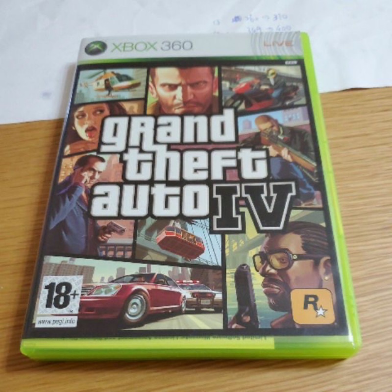 xbox 360 俠盜獵車手4 gta4