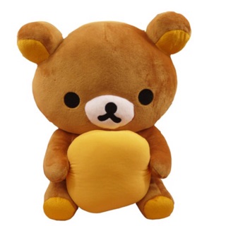 (TS SHOP) 正版 Rilakkuma 拉拉熊 抱枕 絨毛娃娃 造型布偶 生日禮物 聖誕禮物 坐姿娃娃 玩偶 娃娃