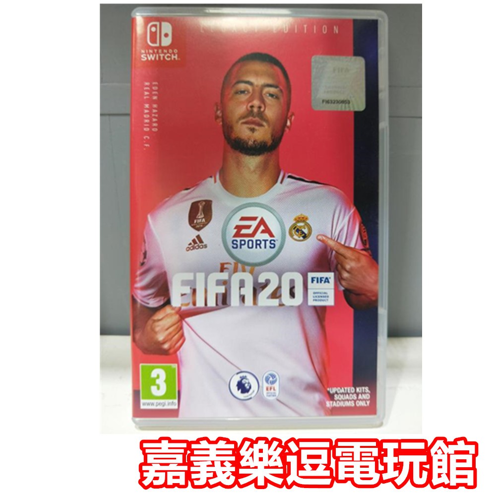 【NS遊戲片】SWITCH 國際足盟大賽 20 FIFA 20【9成新】✪中古二手✪嘉義樂逗電玩館