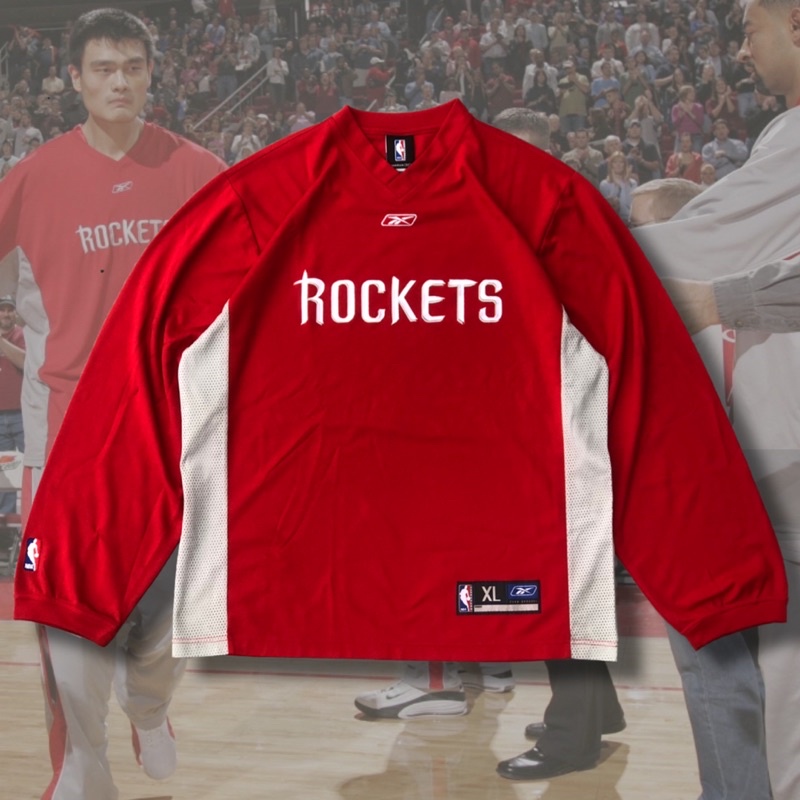 Rockets 2003-05 Warm Up Shirts🚀火箭隊 Reebok 熱身衣 NBA球衣 古著 T-Mac