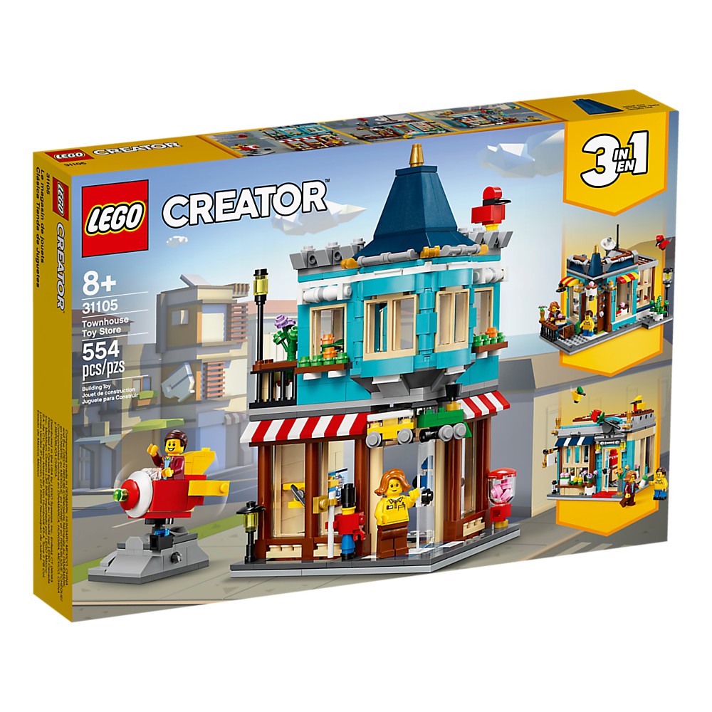 [台南 益童趣] LEGO 31105 創意系列 排屋玩具店