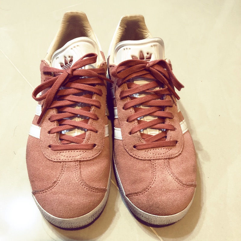 Adidas Gazelle W 經典三葉草女鞋 粉紅（9.99新型號US6.5）