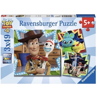 德國Ravensburger維寶拼圖 玩具總動員4 (3*49片)