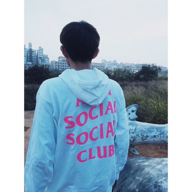 anti social social club hoodie girl