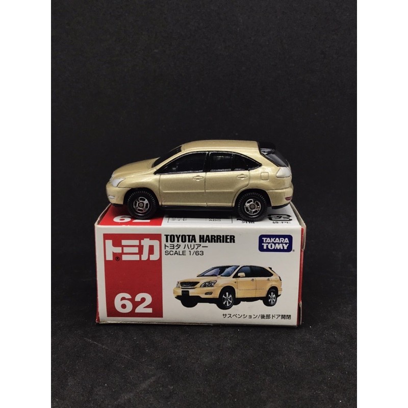 TOMY TOMICA NO.62 TOYOTA HARRIER