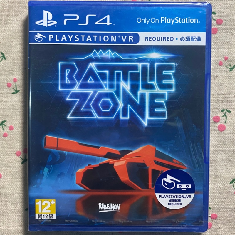 【阿杰收藏】Battlezone 中文版【PS4二手】VR Battle zone PS4 實體遊戲光碟