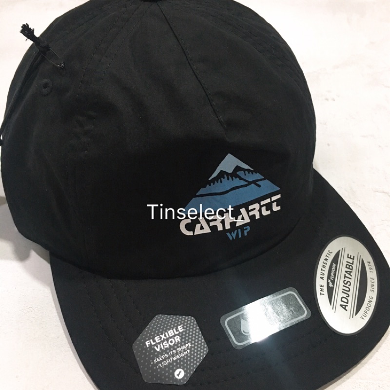 [TS] Carhartt WIP Mountain logo cap in black