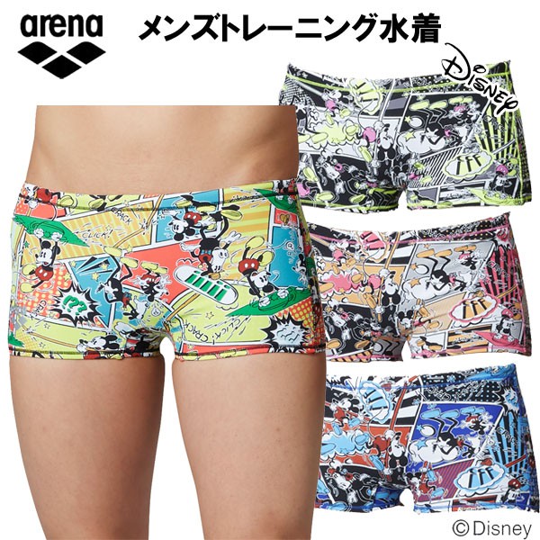 &lt;&lt;日本平行輸入&gt;&gt;ARENA DIS-0355 平口泳褲 練習泳褲
