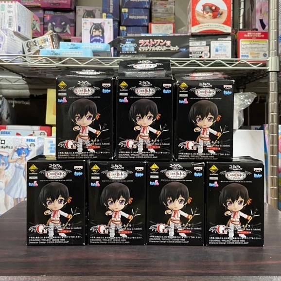 🌀日版客🌀 日版 反叛的魯路修 G賞 柯內莉亞 魯路修 尤菲米亞 皇神樂耶 天子 CODE GEASS Q版 公仔