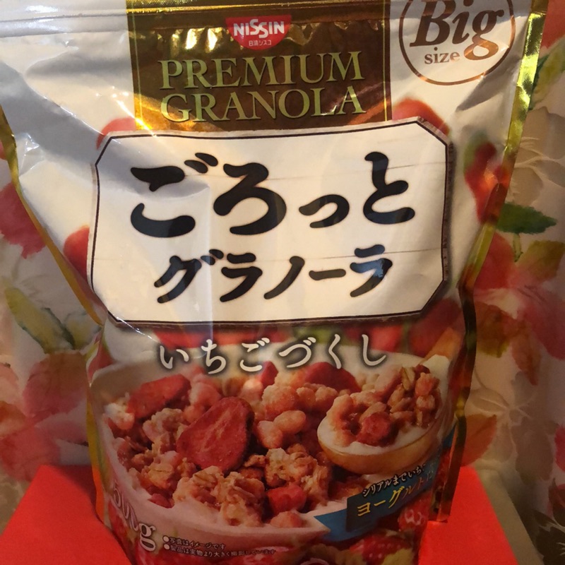 日本特價 日清草莓麥片 500克