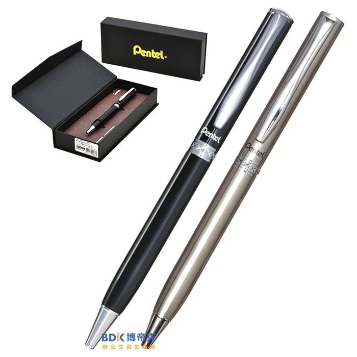 Pentel 飛龍文具sterling 高級不銹鋼原子筆b810 B811a At 系列 蝦皮購物
