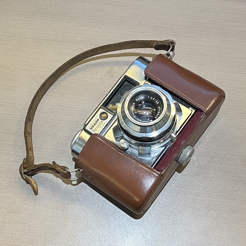 《復古現貨》Braun Paxette Super IIL Pronto 35mm 古董 底片 旁軸 相機 擺飾 百靈牌