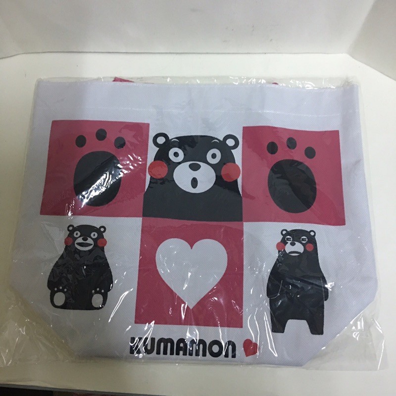 熊本熊 Kumamon 便當袋 午餐袋 手提袋 購物袋  餐袋