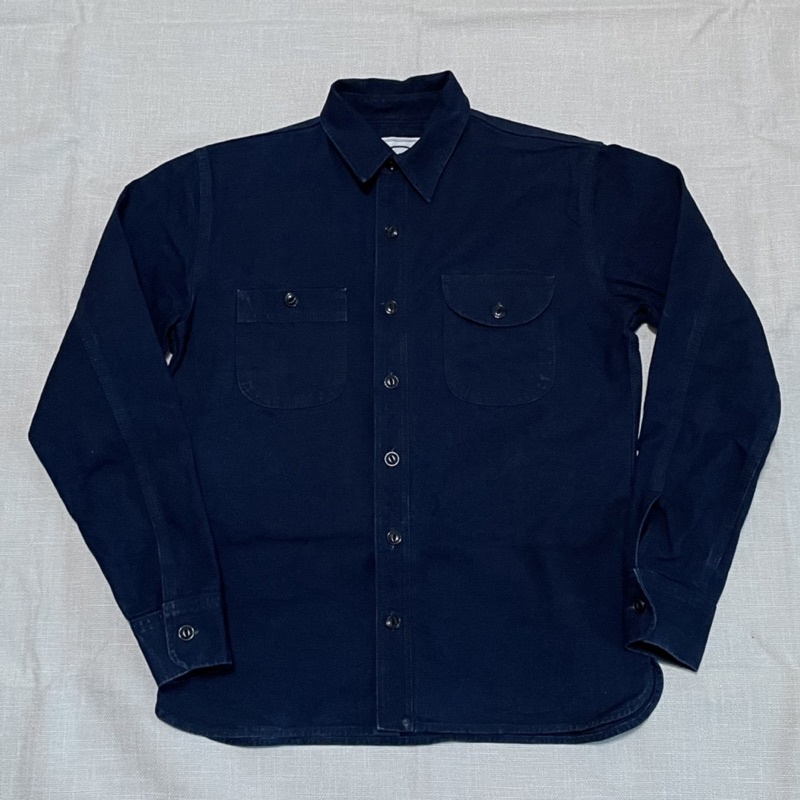 雙染 RGT rogue territory Work Shirt Indigo Canvas ISC 襯衫 牛仔 原色