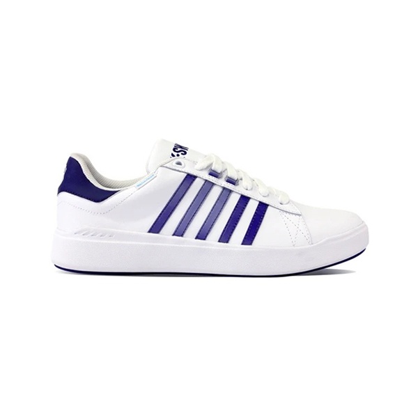 【K-SWISS】Pershing Court Light DS WP 防水 運動鞋 白 藍 男鞋 -07270-172