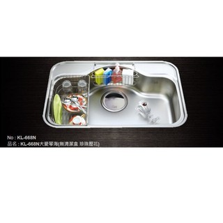 愛琴海廚房 大吉熊台灣製造kl 602高硬度不鏽鋼壓花防蟑圓弧水槽厚度1 0 底附防潮消音墊 蝦皮購物