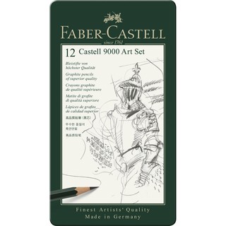 【文具通】Faber-Castell 輝柏 高級藝術家 9000 製圖 繪圖 素描 鉛筆 12支入 A1110110