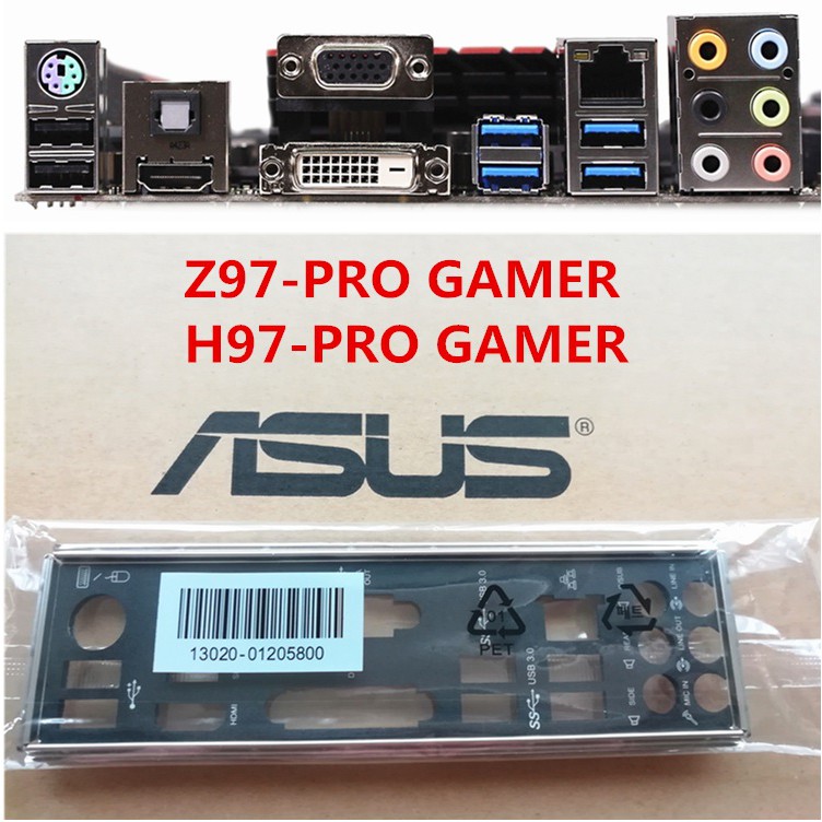 ASUS 華碩 Z97-PRO GAMER、H97-PRO GAMER 後檔板 後檔片