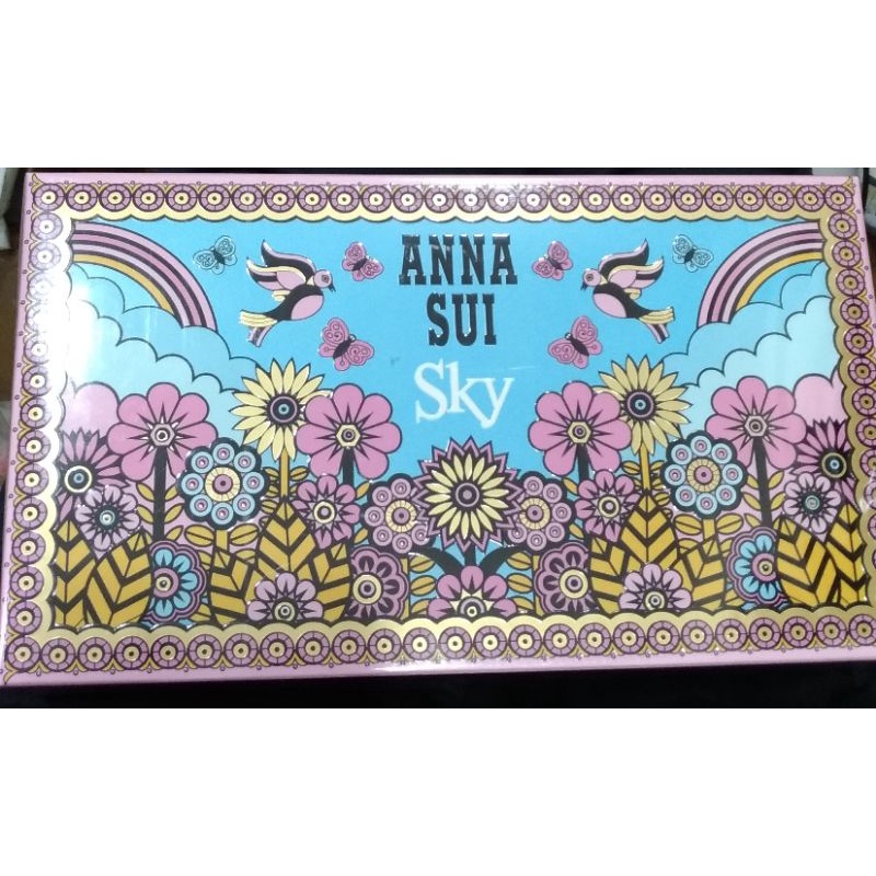 Anna Sui Sky 安娜蘇 綺幻飛行 女性淡香水 禮盒 (淡香水30ml+化妝包)