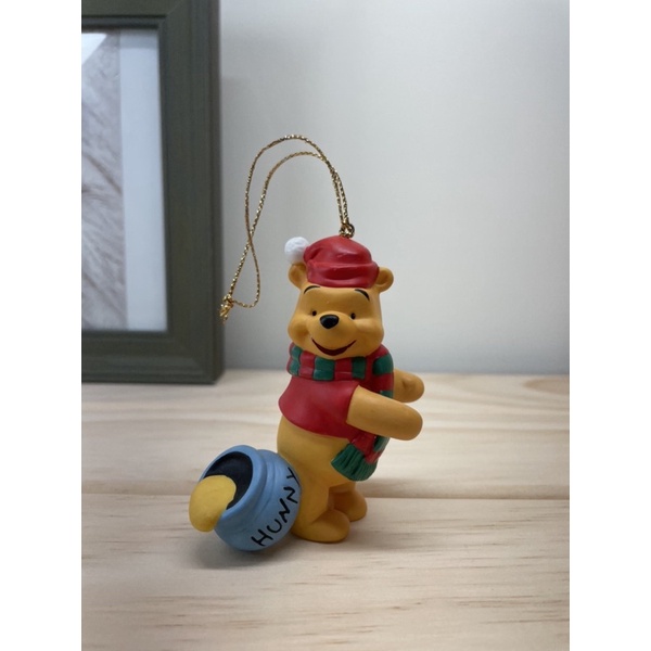 小熊維尼 維尼 Winnie the pooh 聖誕節 Hallmark 擺飾 吊飾  稀有 迪士尼 keepsake