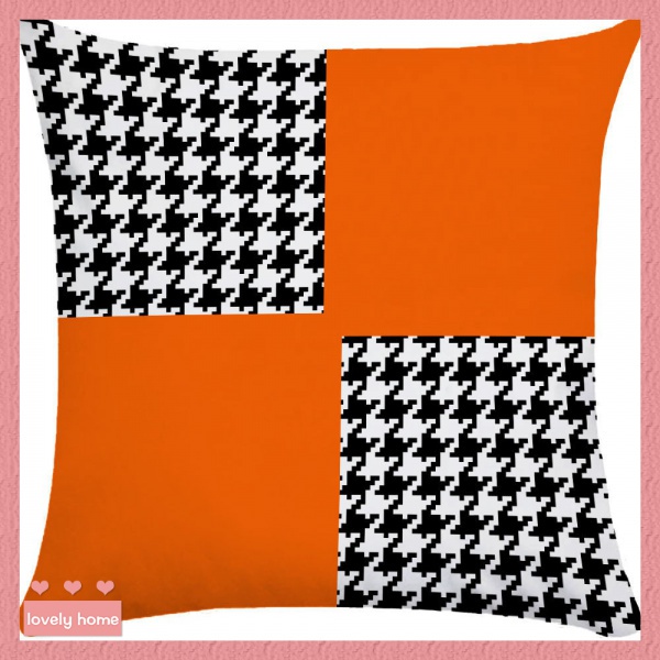 【lovely home】北歐ins輕奢現代橙色沙發抱枕套 靠枕橘色客廳靠背枕樣板間