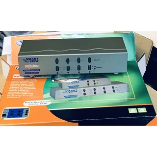 NUSWITCH VAX-8204F 2進4出 矩陣式 VGA 視訊切換器