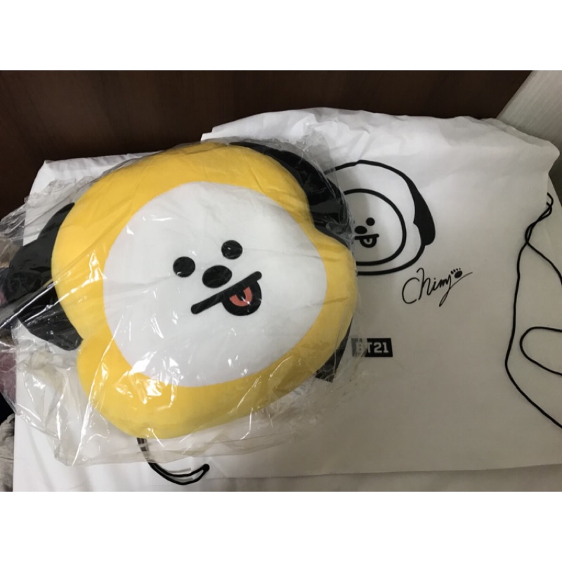 #正品，BT21 Chimmy 42cm抱枕