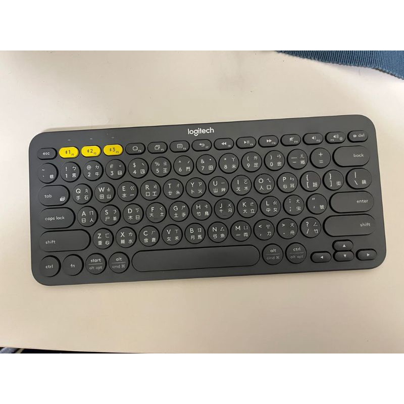 羅技k380 多工藍芽鍵盤黑色 現貨 九成新 今年一月購買