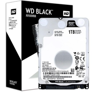 免運-硬碟 電腦硬碟#WD/ WD10SPSX 2.5英寸筆記本硬盤 黑盤1T 7200轉厚度7MM
