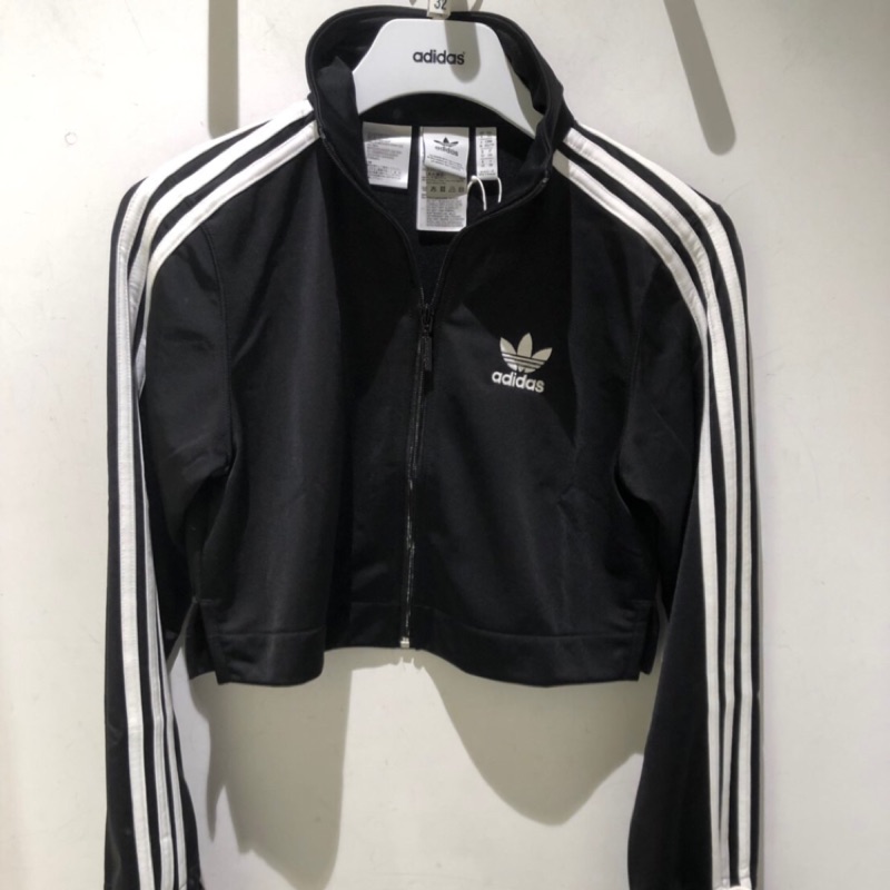 Adidas bellista track jacket 短版外套女 休閒 運動 透氣 訓練 EJ9066