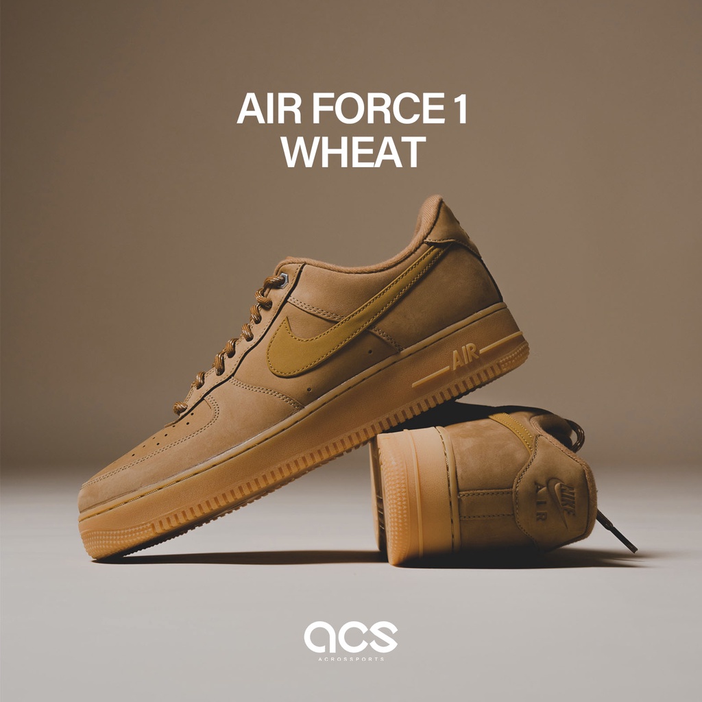 Nike 休閒鞋 Air Force 1 07 WB Wheat 小麥 男鞋 AF1 【ACS】 CJ9179-200