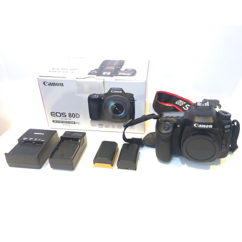 佳能 Canon EOS 80D 9成新 Full HD APS-C 單眼 單反相機
