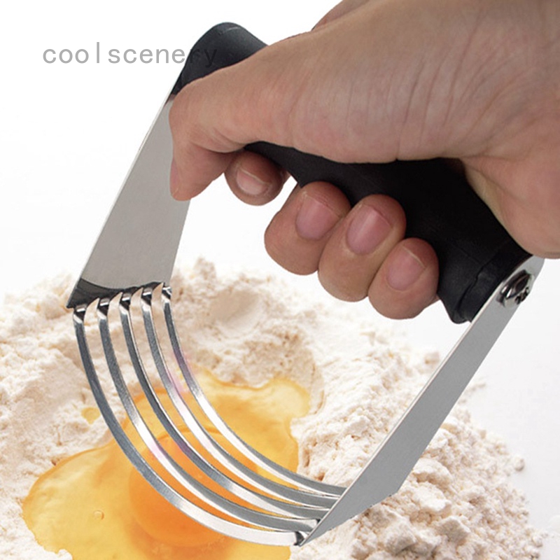 新款 烘焙工具不銹鋼麵粉奶油打粉器 黃油麵粉攪拌器混合器分切器麵粉切