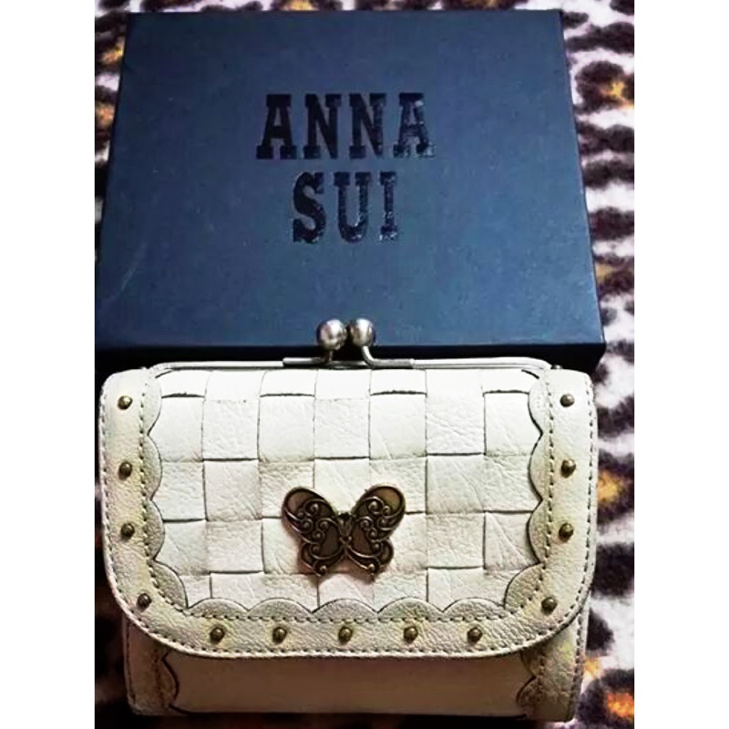 Anna Sui牛皮短夾