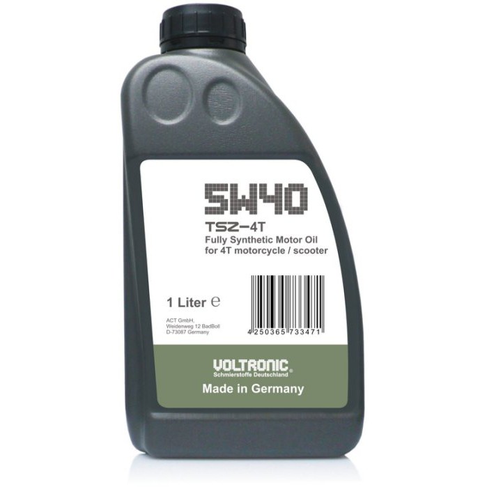 油槍滑掉-德國 VOLTRONIC 摩德 MOTOR-OIL TSZ 4T 5W40 全合成 1L 機油