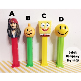 美國🇺🇸 絕版 vintage pez 貝思 皮禮士 糖果盒 絕版玩具 海綿寶寶 神鬼奇航 南瓜燈 笑臉