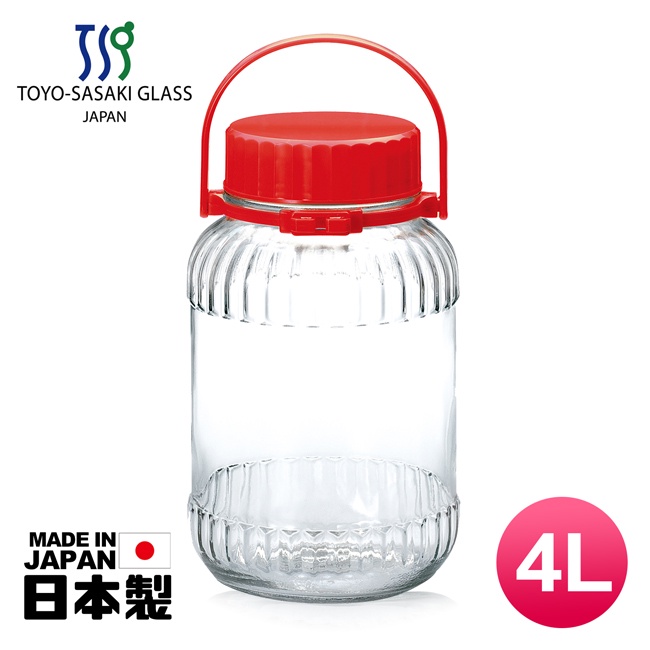 TOYO SASAKI日本製玻璃梅酒瓶4L的價格推薦- 2023年11月| 比價比個夠BigGo