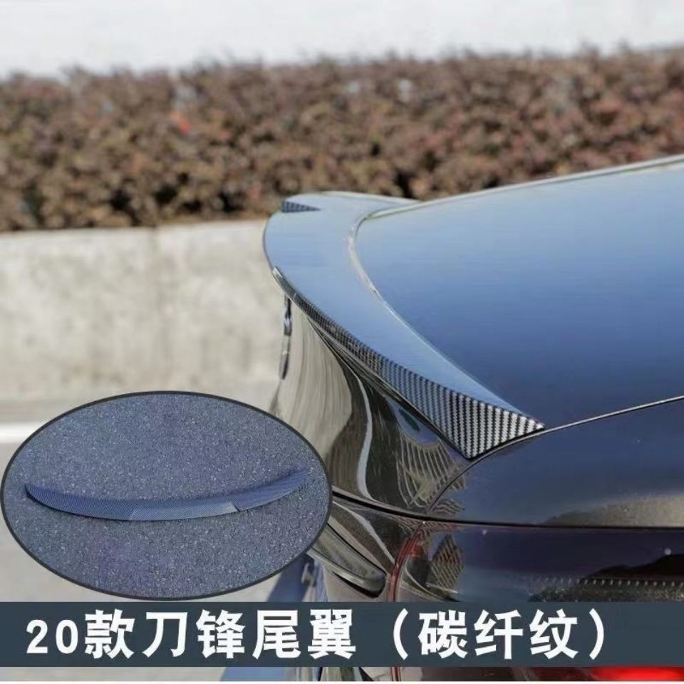 青青鋪　適用于2020款馬自達3昂克賽拉改裝尾翼免打孔壓尾 馬三 昂克賽拉