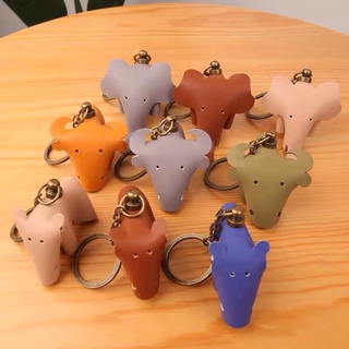 手工DIY動物配飾包包吊飾 大象小牛 包包掛件 鑰匙扣成品