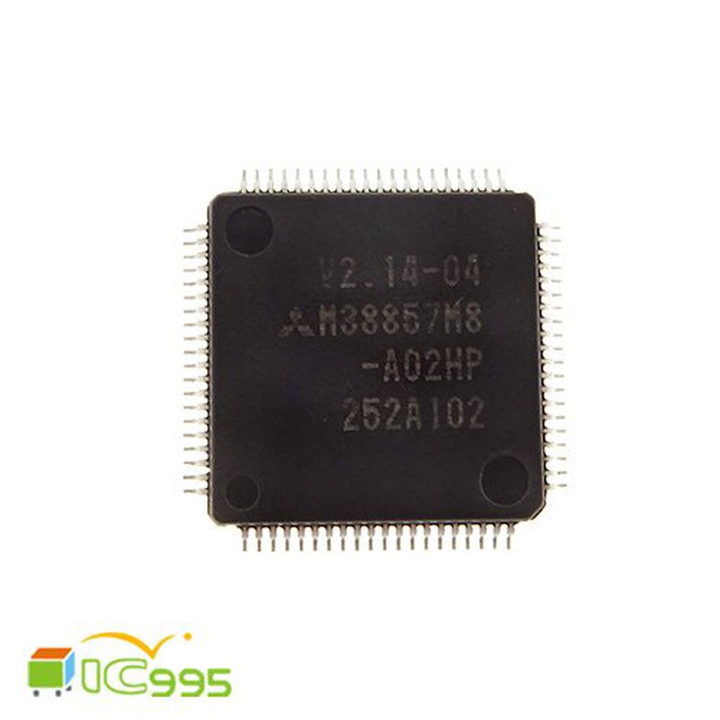 (ic995)M38857M8 A02HP 筆電 維修零件 鍵盤控制器單芯片 8位CMOS 微型計算機 #0740