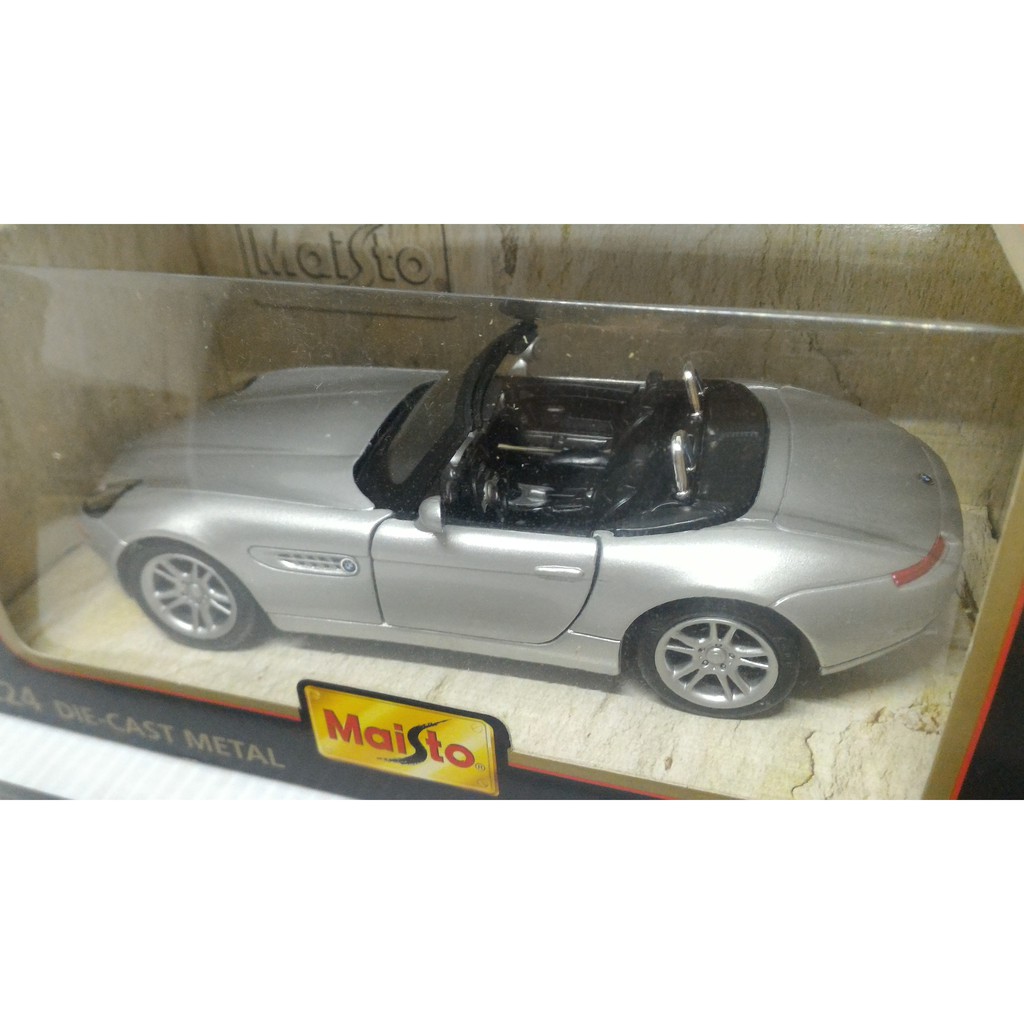 美馳圖maisto 寶馬經典車款bmw Z8 1 24 限定版模型車合金車非kyosho 03 蝦皮購物