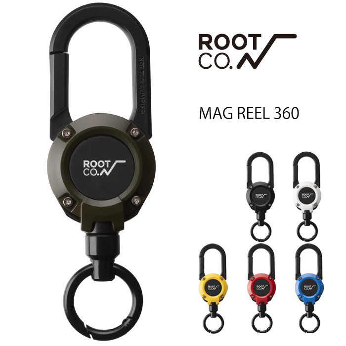 【日本ROOT.CO】伸縮卷軸鑰匙扣 Gravity 360